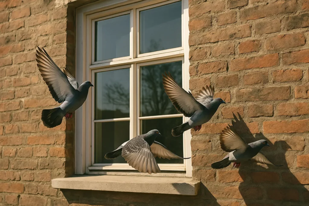 faire fuir les pigeons