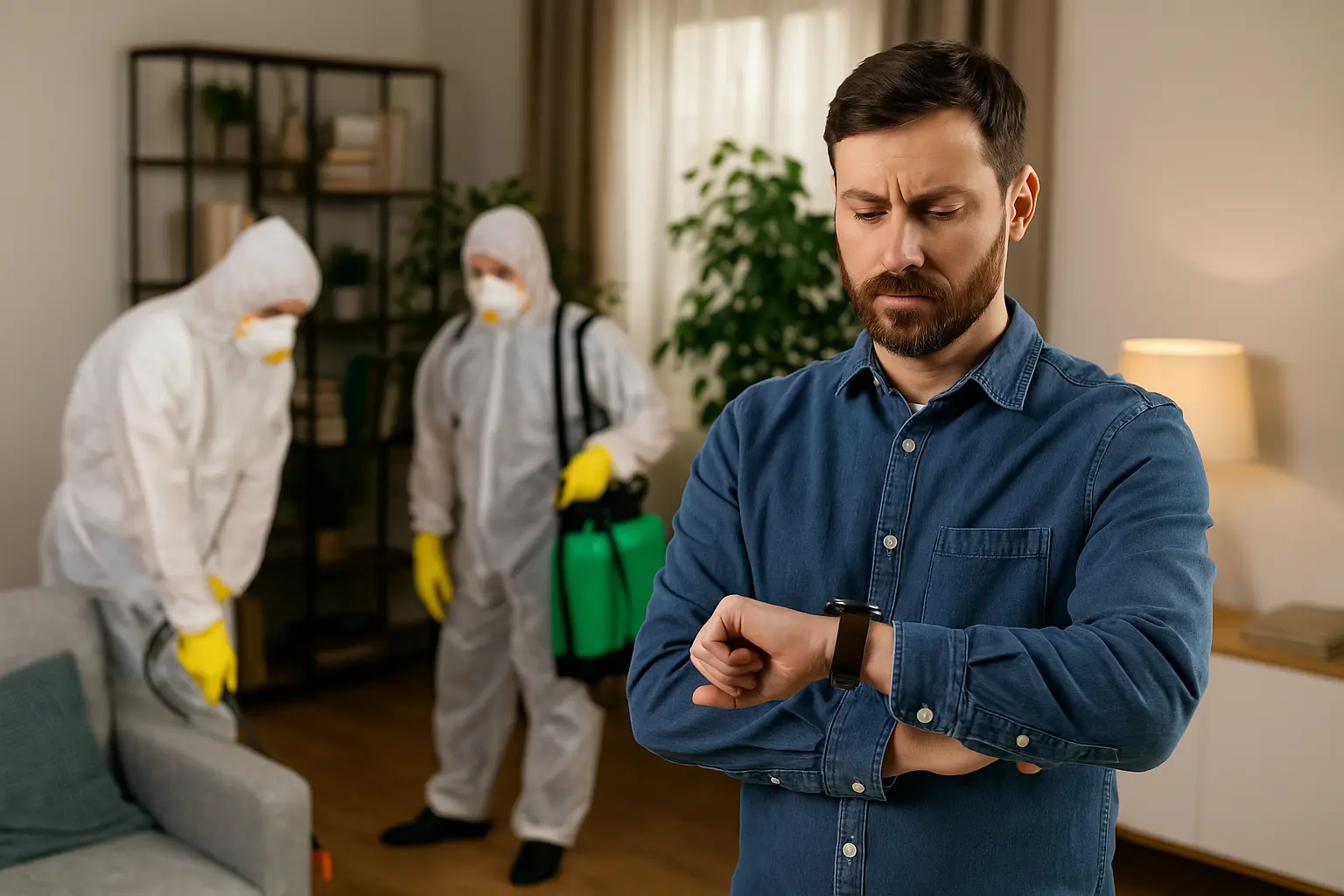 Temps dure une dératisation