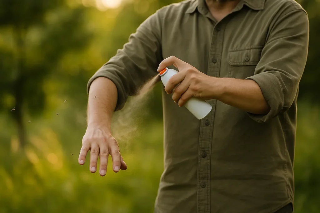 éloigner les moustiques