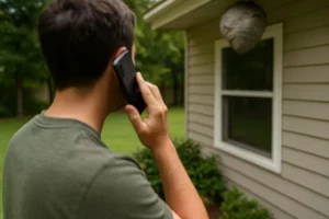 Nid de guêpes que faire