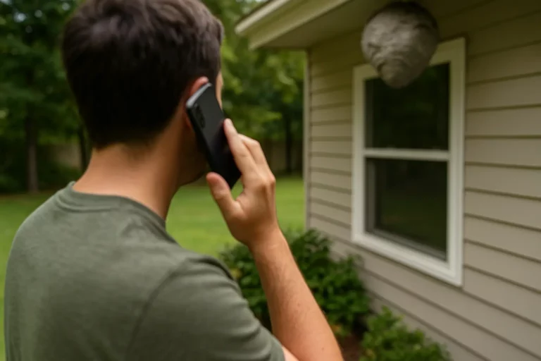 Nid de guêpes que faire