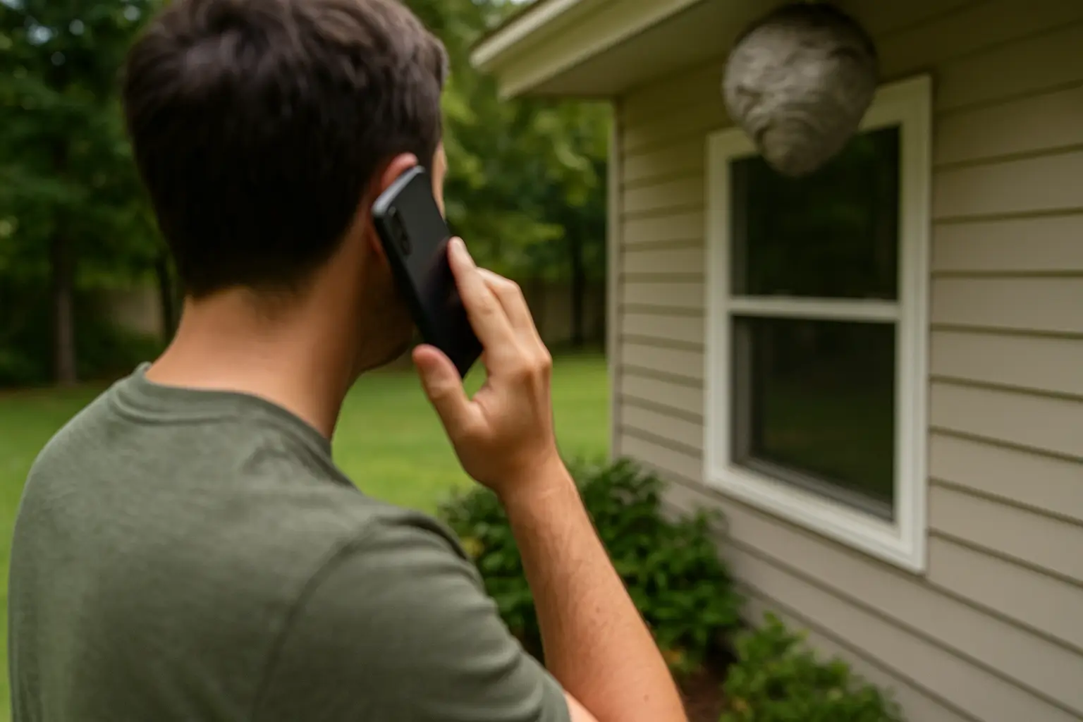 Nid de guêpes que faire