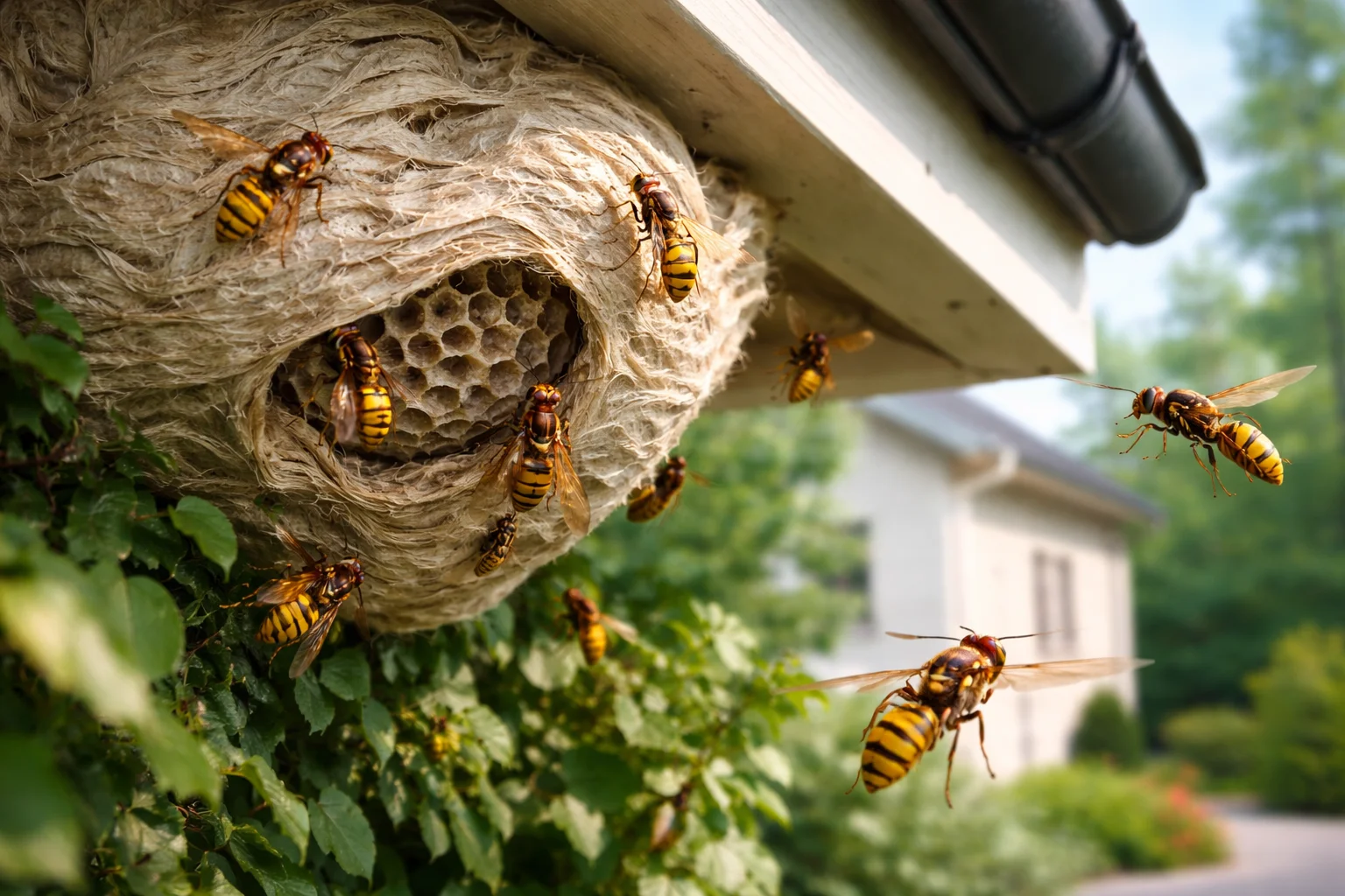 Frelon européen : identification, risques et prévention