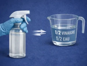 Poisson argent vinaigre blanc