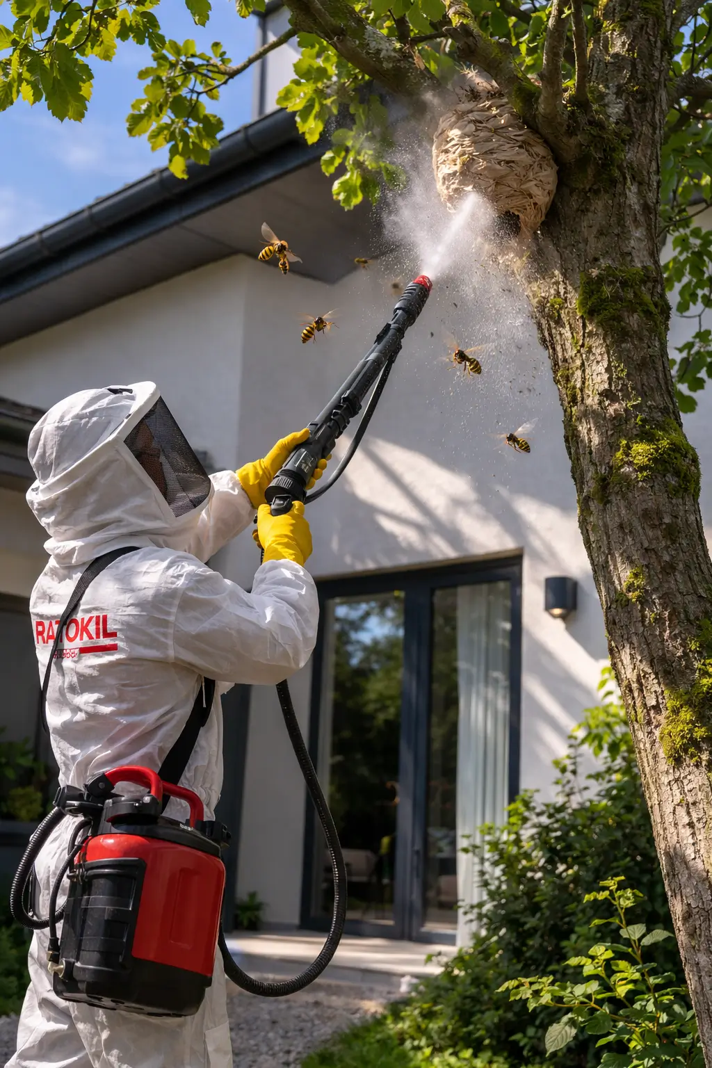traitement contre les guêpes et abeilles