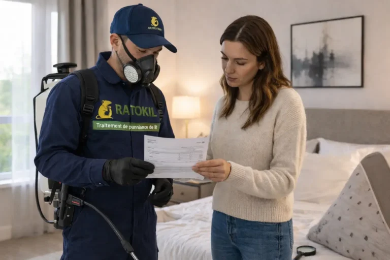 coûte un traitement contre les punaises de lit en Belgique