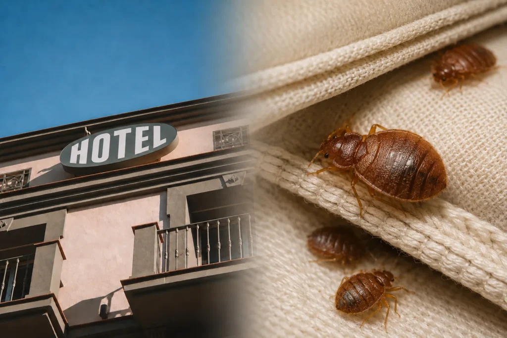 punaise de lit hotel