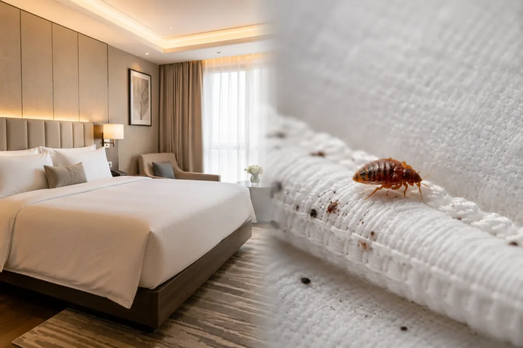 Punaise de lit hôtel